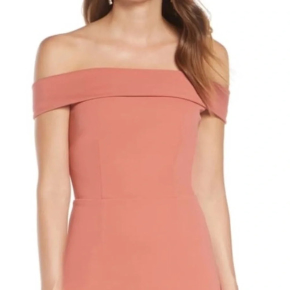 Katie May Dress Legacy Cut Out Off Shoulder Bridesmaid Maxi Size S NWT - Picture 6 of 16